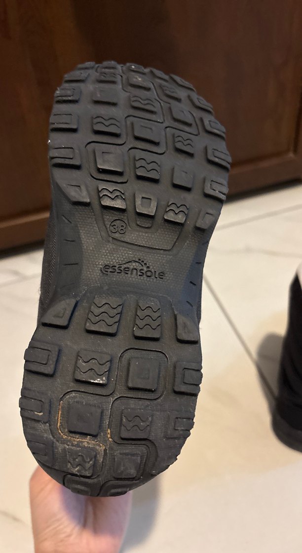 Erkek Çocuk Siyah Cırtlı Kar Botu - Görsel 5