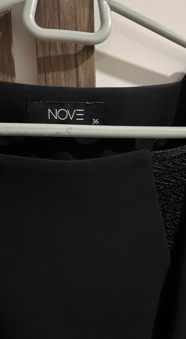 Siyah Kadın Kumaş Elbise - Görsel 5