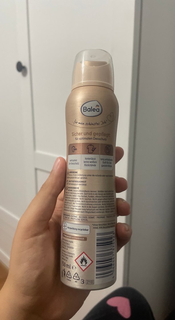 Dm Balea Pure Elegance Kadın Parfümlü Deodorant - Görsel 3