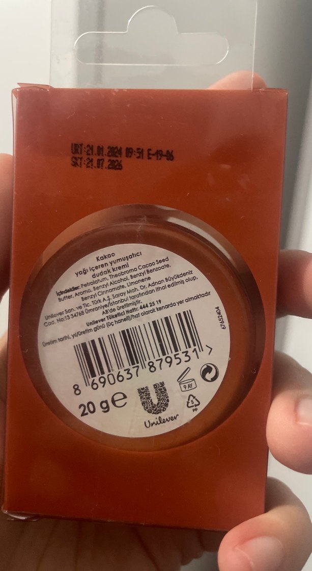 Vaseline Lip Therapy Kakao Yağı 20g - Görsel 3