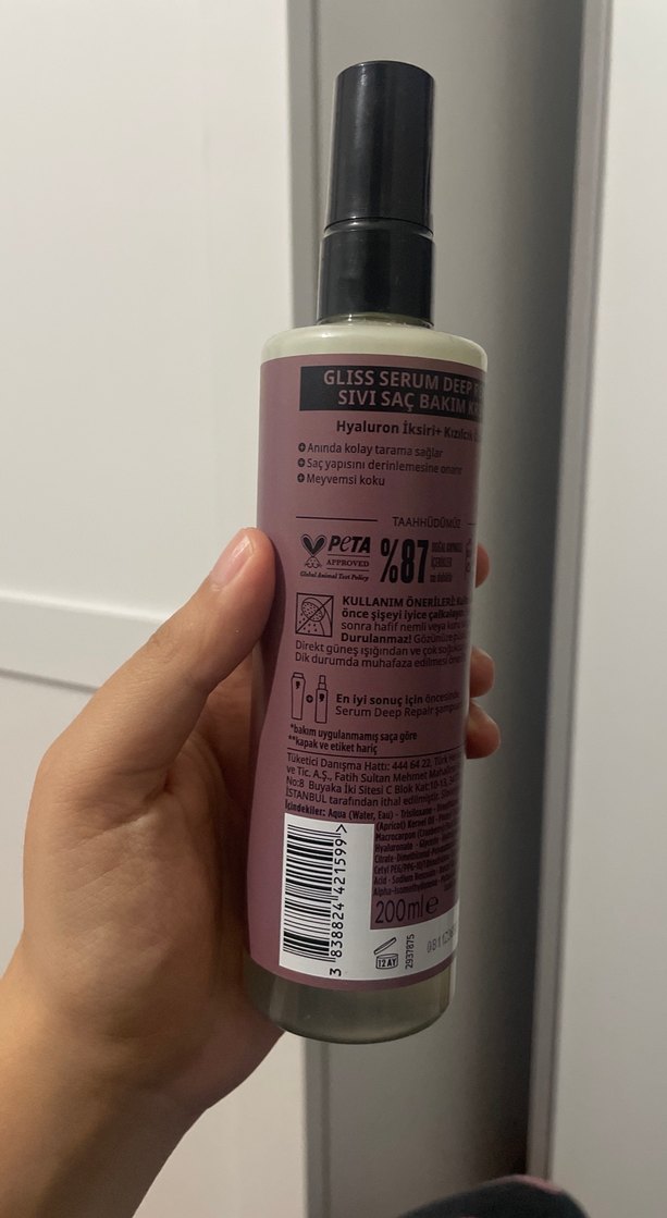 Schwarzkopf Gliss Serum Deep Repair Saç Bakım Kremi - Görsel 4