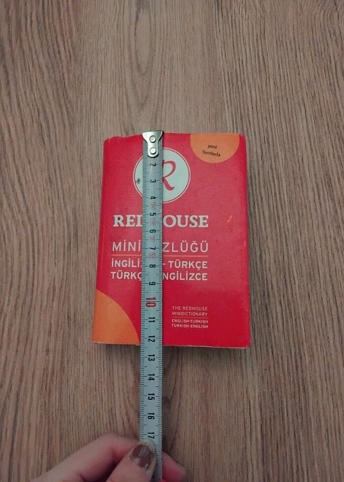 Ciltli Redhouse ingilizce Türkçe sözlük - Görsel 3