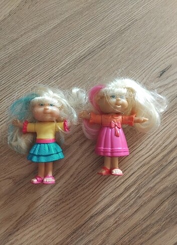 Burger king barbie bebek oyuncak iki adet
