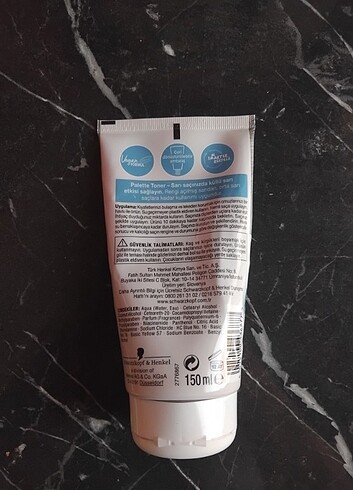 Palette küllü sarı saç toneri turunculaşma karşıtı  - Görsel 2