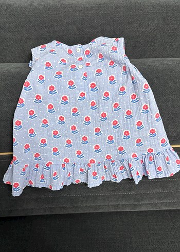 LC Waikiki Kız Çocuk Renkli Çiçekli Kolsuz Elbise