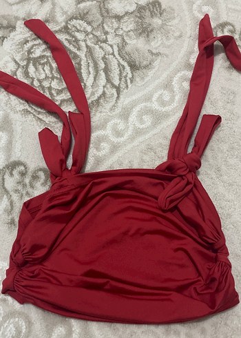 Wildco Kırmızı Fiyonklu Mini Bustiyer - Görsel 2