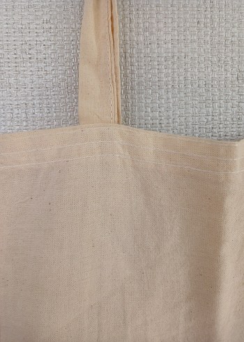 Kedili kumaş çanta - Görsel 5