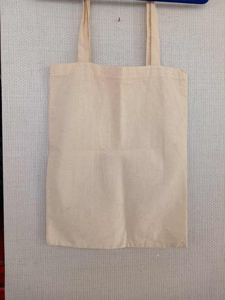 Kedili kumaş çanta - Görsel 4