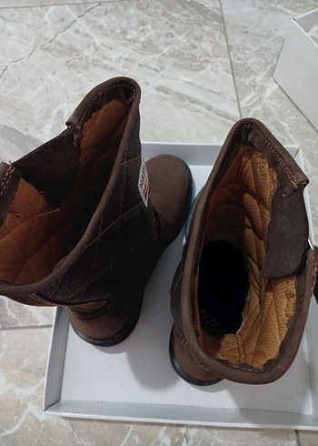 Harley Davidson Kahverengi Süet Biker Bot - Görsel 8