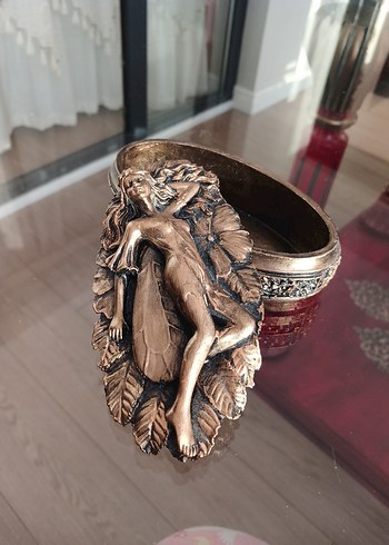 Vintage Altın Renkli Kutu - Görsel 3