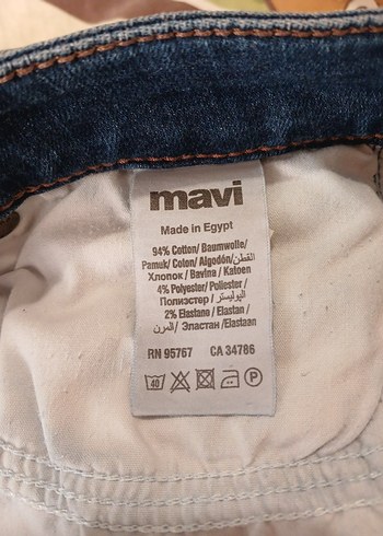 Mavi Kadın Kot Şort - Görsel 9