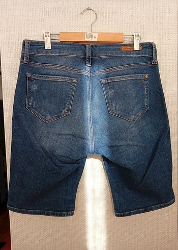 Mavi Kadın Kot Şort - Görsel 6