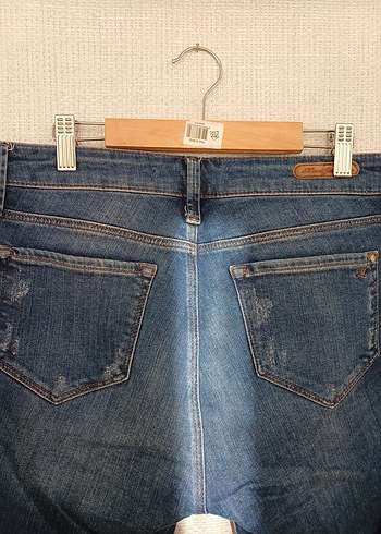 Mavi Kadın Kot Şort - Görsel 7