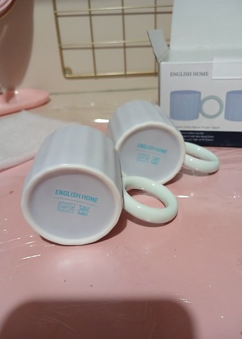 Beyaz Seramik 2'li Fincan Seti - Görsel 7