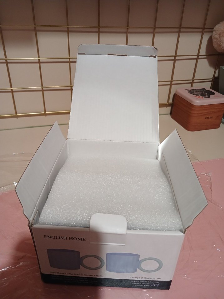 Beyaz Seramik 2'li Fincan Seti - Görsel 4