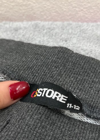 Gri Nakışlı Erkek/kız Eşofman Altı - Görsel 4