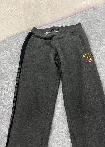 Gri Nakışlı Erkek/kız Eşofman Altı - Görsel 3