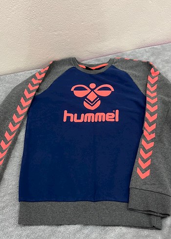 Hummel Erkek /Kız  Gri Uzun Kollu Sweatshirt - Görsel 2