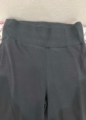 Gri İspanyol paça tayt - Görsel 3
