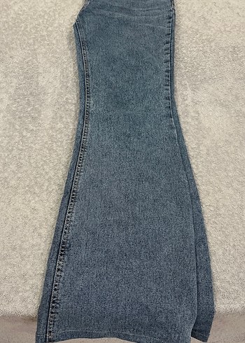 Kadın Mavi Normal Boy Kot Pantolon - Görsel 2