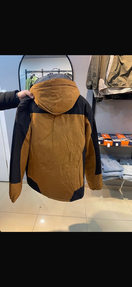 Columbia Kahverengi Fermuarlı Erkek Mont - Görsel 2