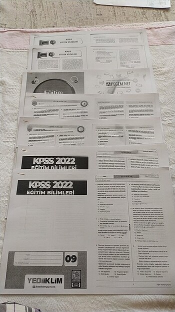 Kpss eğitim bilimleri 7 deneme