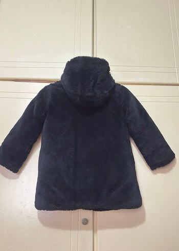 Siyah Midi Boy Suni Kürk - Görsel 2