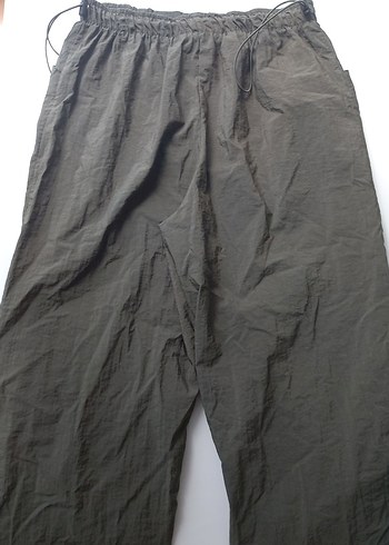 36 Beden haki Renk Yeşil Paraşüt Pantolon