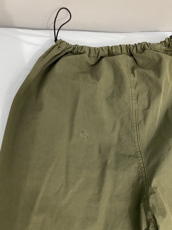 Kadın Haki Salaş Midi paraşüt Pantolon - Görsel 3