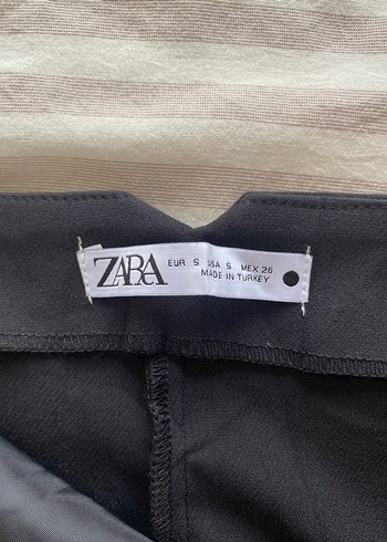 Kadın siyah Batik Desenli Sigara Pantolon - Görsel 5