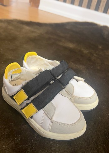 Beyaz Gri Erkek Çocuk Spor Ayakkabı - Görsel 2