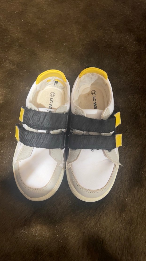 Beyaz Gri Erkek Çocuk Spor Ayakkabı - Görsel 3