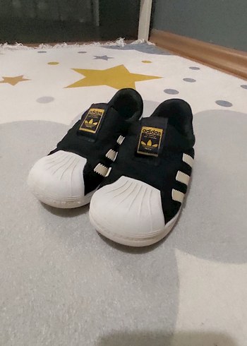 Erkek Çocuk Siyah Beyaz Bantlı Sneakers - Görsel 2