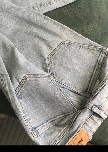 32 Beden gri Renk Stradivarius pantolon