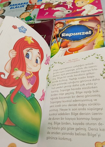  Beden Renk 1-2. Sınıf Resimli Masal Kitapları(12 Kitap+Hediye kitap)