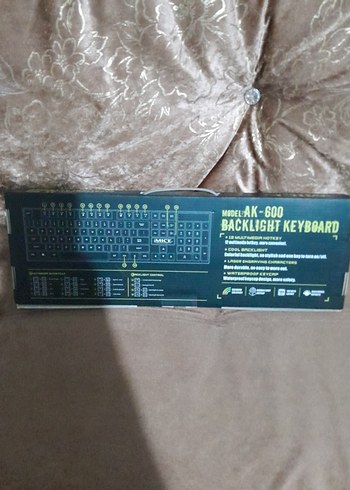 iMICE Yeşil RGB Klavye - Görsel 2