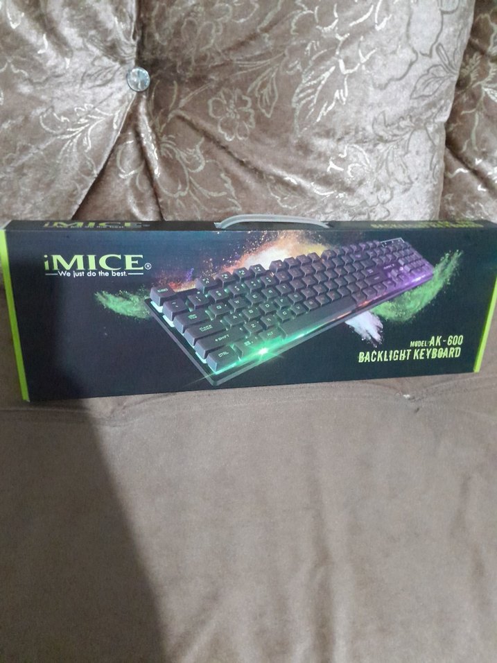 iMICE Yeşil RGB Klavye - Görsel 3