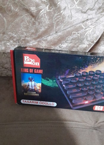 RGB LED Aydınlatmalı Çok Renkli Mekanik Klavye - Görsel 2