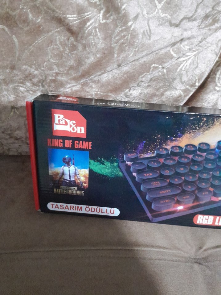 RGB LED Aydınlatmalı Çok Renkli Mekanik Klavye - Görsel 2