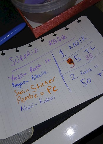  Beden siyah Renk SÜRPRİZ KAŞIK