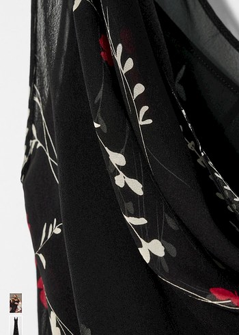 Zara kate moss özel tasarım saf ipek elbise - Görsel 2