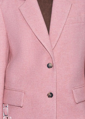 Zara viral pembe blazer - Görsel 4