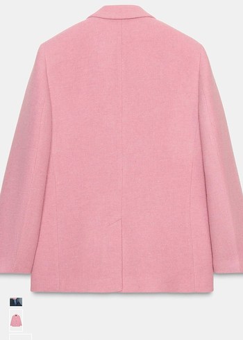 Zara viral pembe blazer - Görsel 8