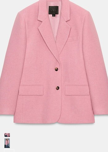 Zara viral pembe blazer - Görsel 7