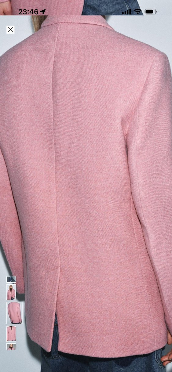 Zara viral pembe blazer - Görsel 3