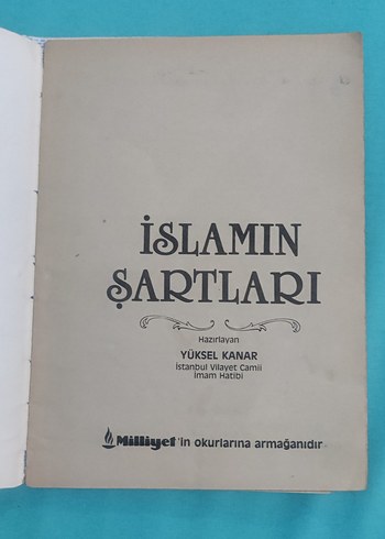 Beden İslamın Şartları, İnancın Yemelleri ve Büyük Dua Kitabı