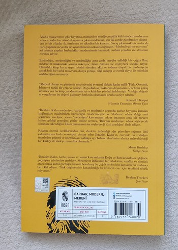  Beden Barbar Modern Medeni - İbrahim Kalın