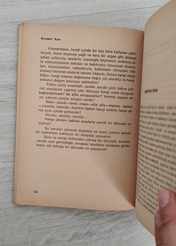  Beden Sezai Karakoç Kıyamet Aşısı 2. baskı
