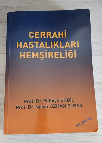 Cerrahi Hastalıkları Hemşireliği Kitabı