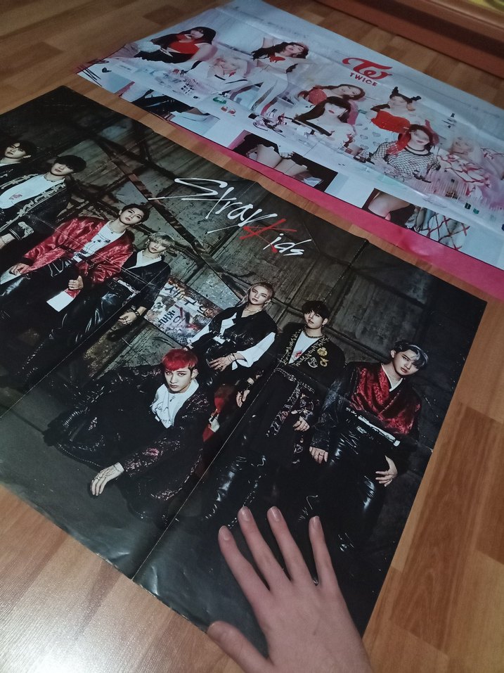 BTS, STRAYKİDS,TWİCE DEV POSTER - Görsel 3